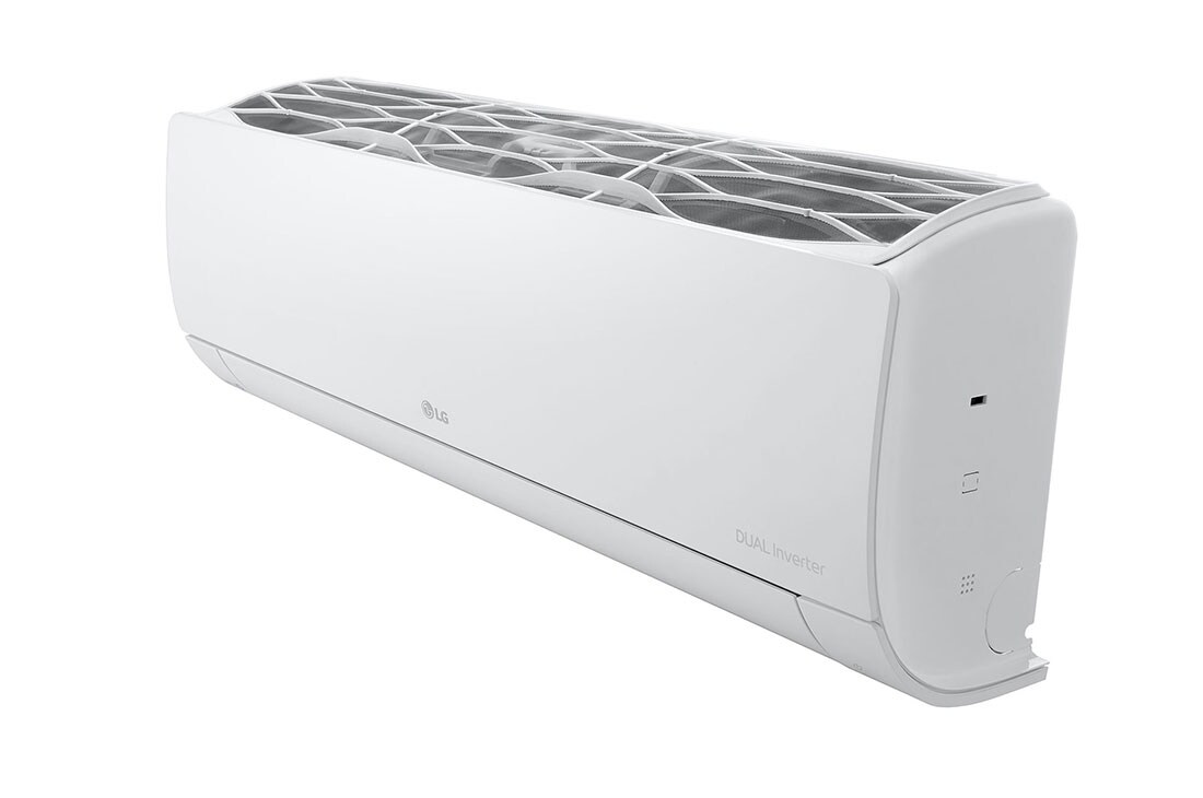 LG DUAL INVERTER AC 2HP, Top Perspective View, S4-Q18JLQAL, thumbnail 7
