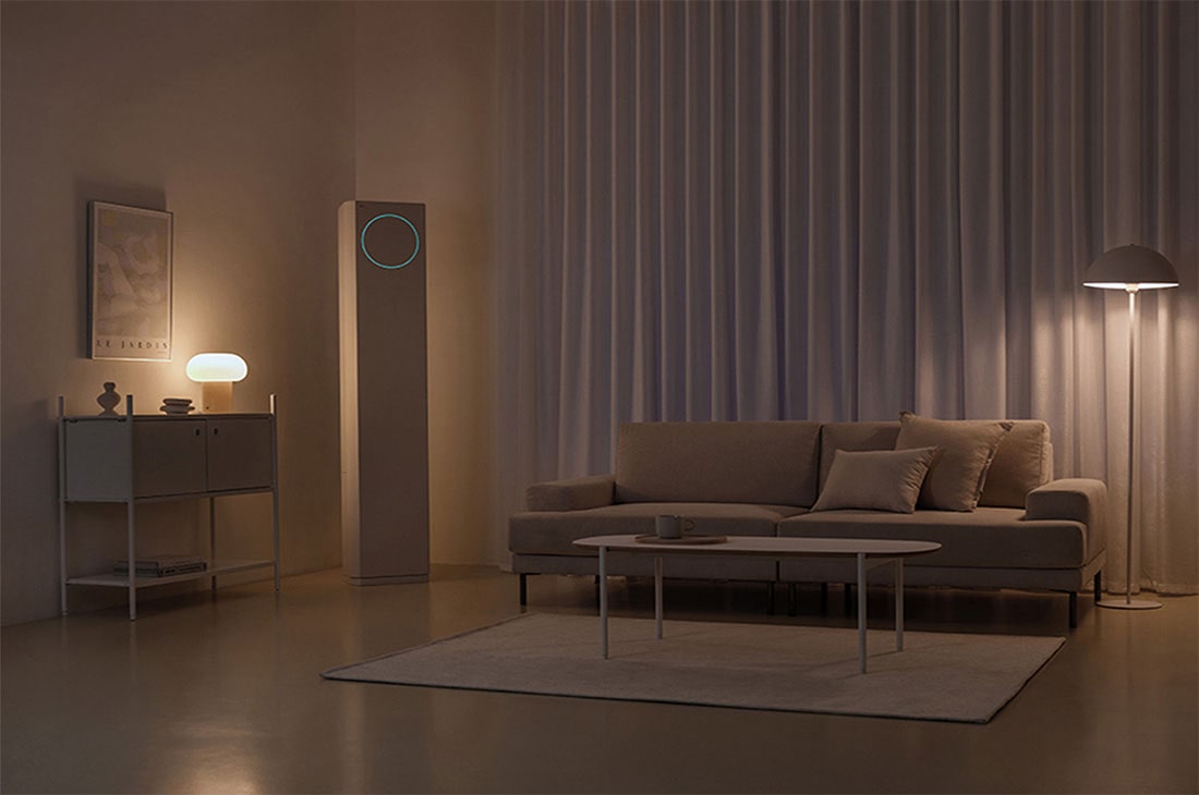 LG 2.5HP Dual Inverter Floor Standing AC - AirTower M, Moon Lifestyle, F4-Q25Q2YB0, thumbnail 14