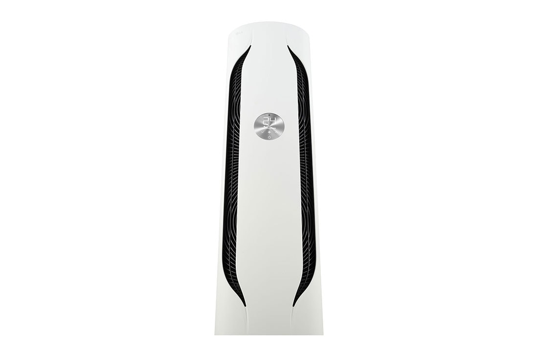 LG 2.5HP Dual Inverter Floor Standing AC - AirTower L, Front-Perspective Detail on, F4-Q25N2XA0, thumbnail 7