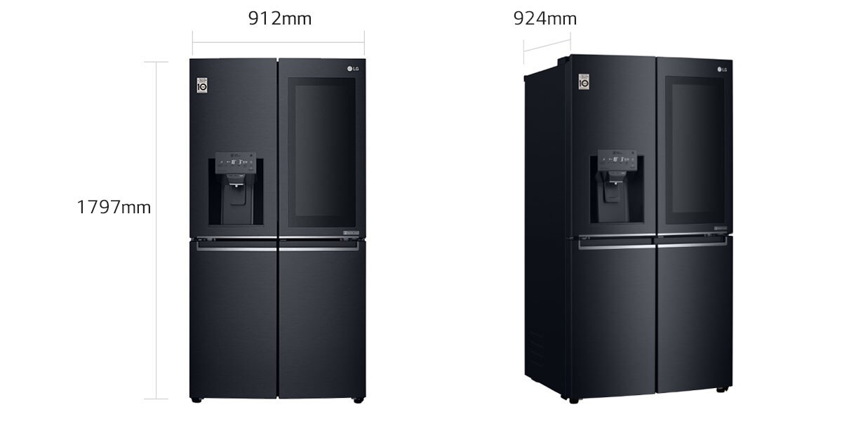 Lg Instaview Door In Door Refrigerator 889l With Dispenser Hygienefresh Inverter Linear Compressor Soar Appliances Lg Instaview Door In Door Refrigerator 889l With Dispenser Hygienefresh Inverter Linear Compressor Soar Appliances