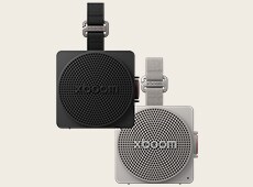 xboom Mini Black and xboom Mini Warm Grey	
