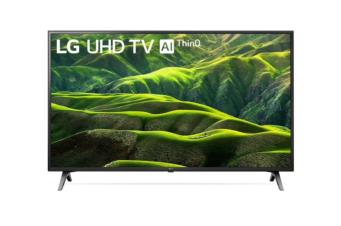 LG UHD TV 55 inch UM7100 Series IPS 4K Display 4K HDR Smart LED TV w/ ThinQ AI, 55UM7100PVB