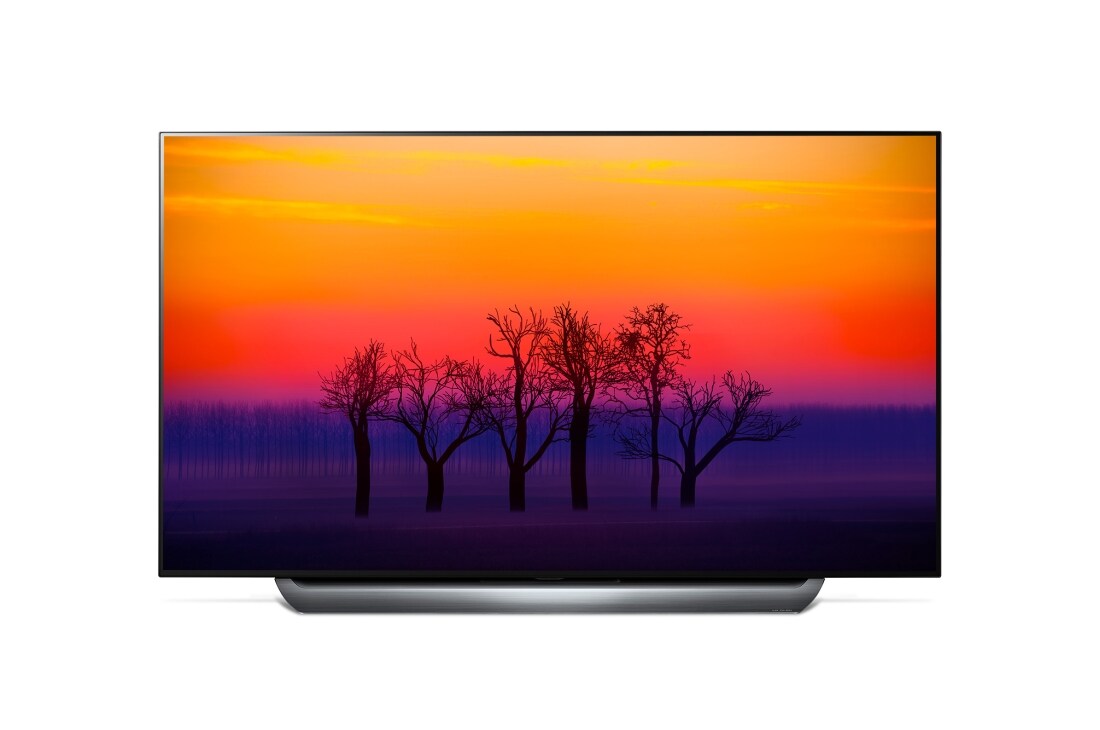 LG OLED TV 77 inch C8 Series Cinema Screen Design 4K HDR Smart TV w/ ThinQ AI, OLED77C8PVA