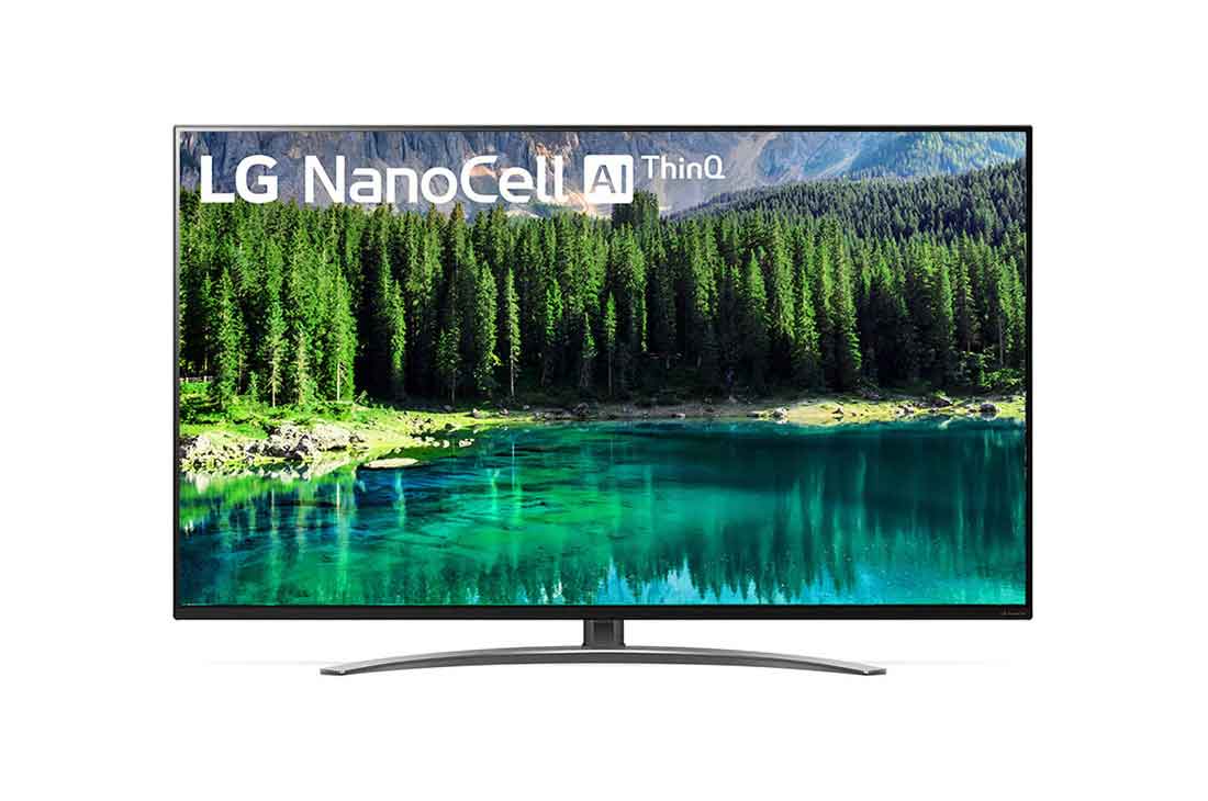 LG NanoCell TV 55 inch SM8600 Series NanoCell Display 4K HDR Smart LED TV w/ ThinQ AI, 55SM8600PVA