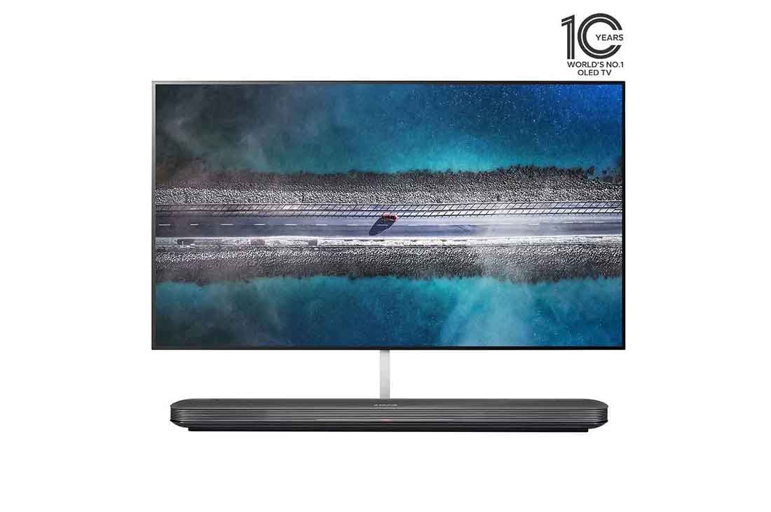 LG SIGNATURE OLED TV 77 inch W9 Series Picture on Wall Design, 4K HDR Smart TV with ThinQ AI