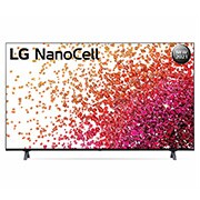 LG NanoCell TV 65 inch NANO75 Series, 4K Active HDR, WebOS Smart ThinQ AI, A front view of the LG NanoCell TV, 65NANO75VPA, thumbnail 2