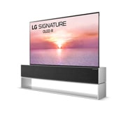 LG SIGNATURE OLED TV 65'' Serie R1 - OLED Rollable Design, 30 degree side view, OLED65R1PVA, thumbnail 6