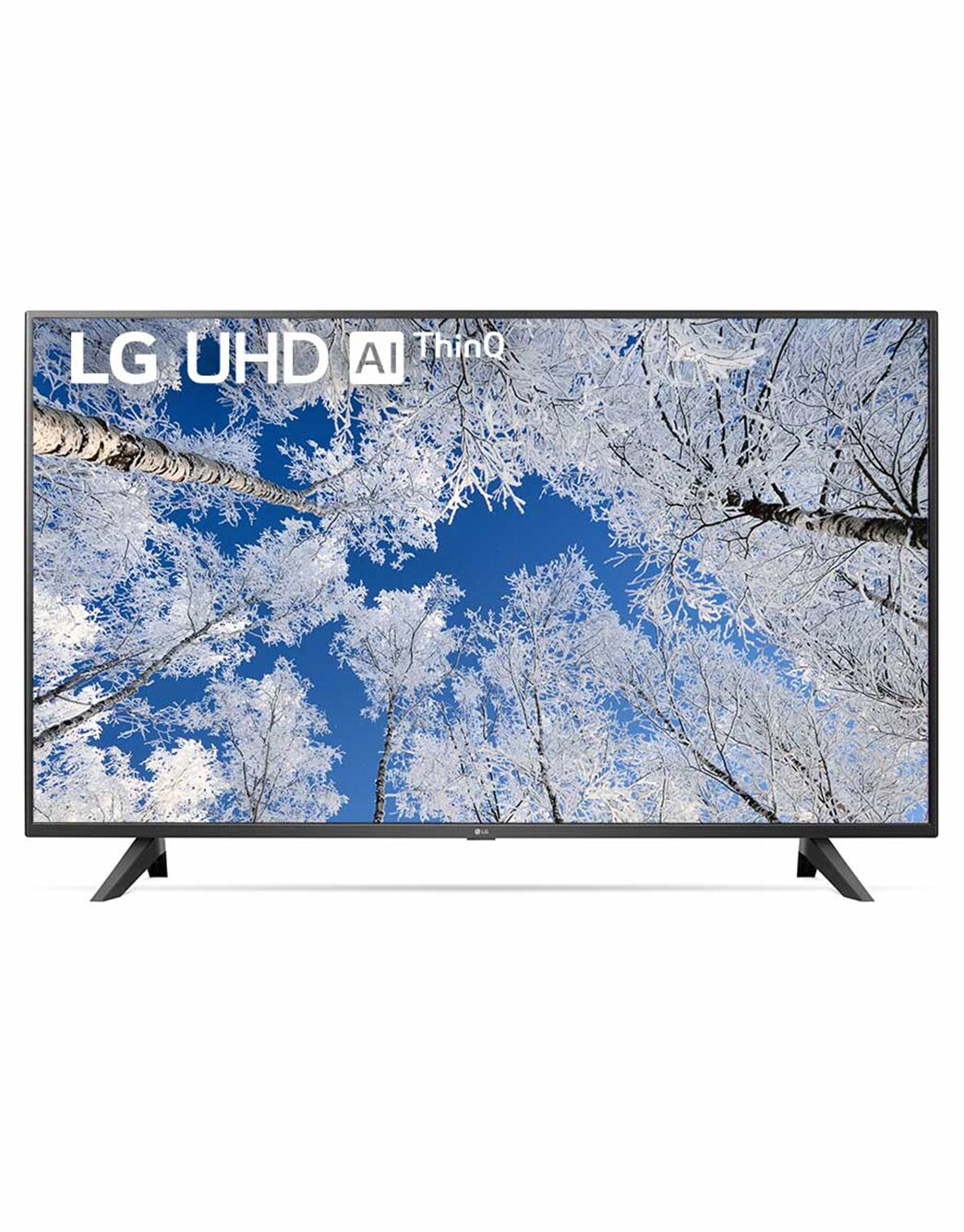 LG UHD 4K TV 55 Inch UQ70 Series, 4K Active HDR WebOS Smart AI ThinQ