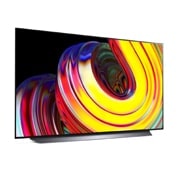 LG OLED TV 55 Inch CS Series, Cinema Screen Design 4K Cinema HDR WebOS Smart AI ThinQ Pixel Dimming, View of the vast screen, OLED55CS6LA, thumbnail 6