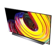 LG OLED TV 55 Inch CS Series, Cinema Screen Design 4K Cinema HDR WebOS Smart AI ThinQ Pixel Dimming, Angled view from above, OLED55CS6LA, thumbnail 9