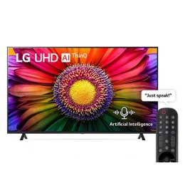 A front view of the LG UHD TV2
