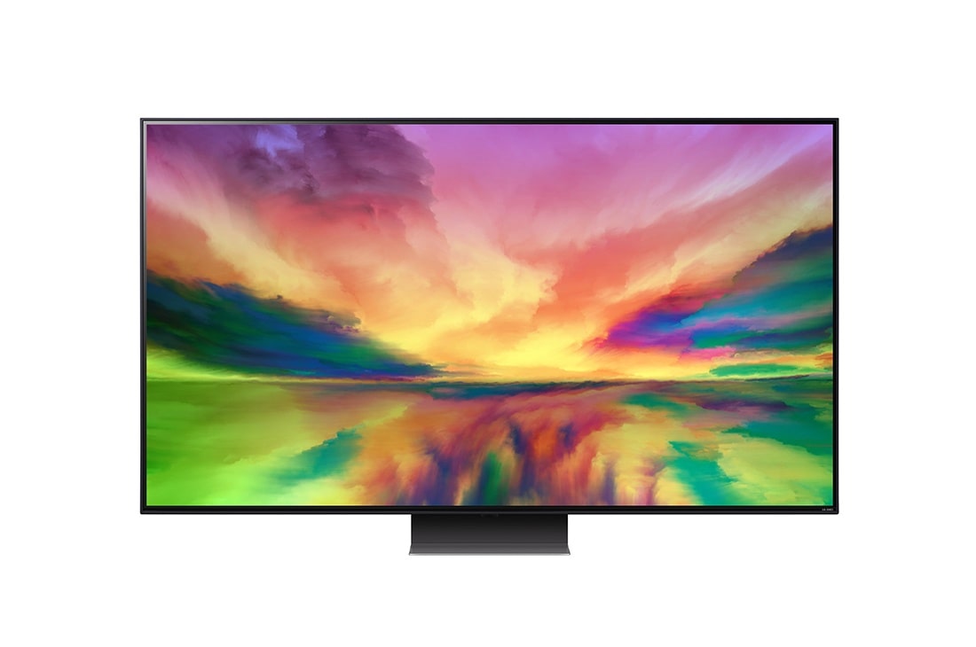LG, Colour Technology QNED TV, 65 inch QNED81R series, WebOS Smart AI ThinQ, Magic Remote, AI Picture Pro, AI Sound Pro (5.1.2ch), 2023 New, front view with infill image, 65QNED816RA, thumbnail 2