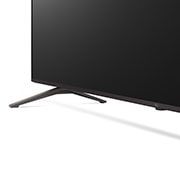 LG UHD UR78 86 inch 4K Smart TV, 2023, close-up view of pole, 86UR78006LC, thumbnail 6