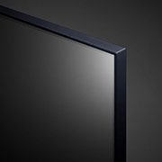 LG 75 Inch LG UHD UT80 4K Smart TV AI Magic remote HDR10 webOS24 2024, Close-up of the top edge of LG UHD TV, UT80, 75UT80006LA, thumbnail 7