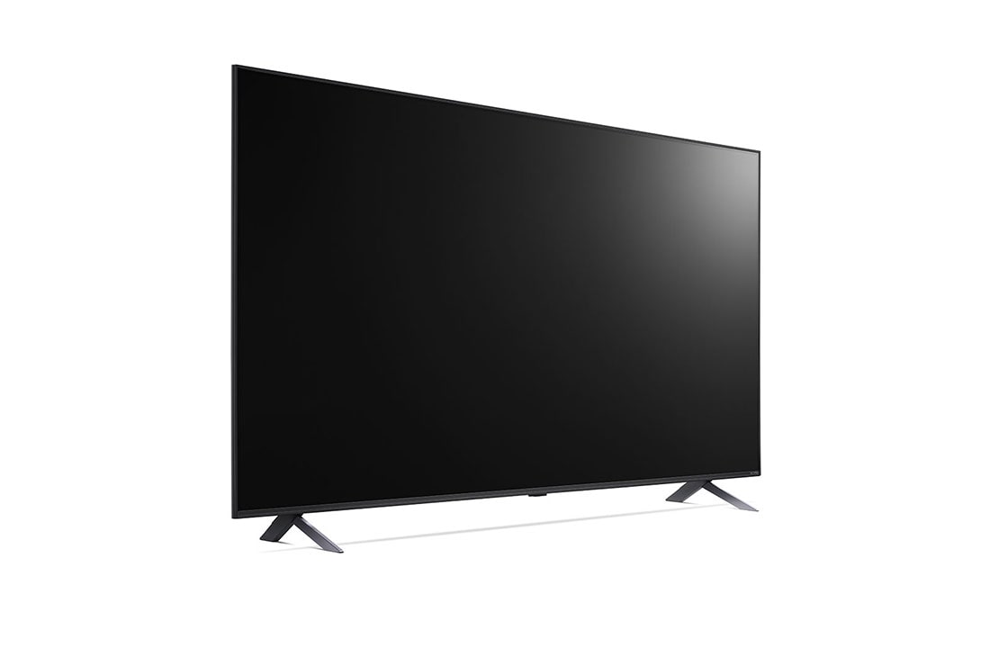 LG 65 Inch LG QNED QNED80 4K Smart TV AI Magic remote HDR10 webOS24 2024, left perspective, 65QNED80T6B, thumbnail 6