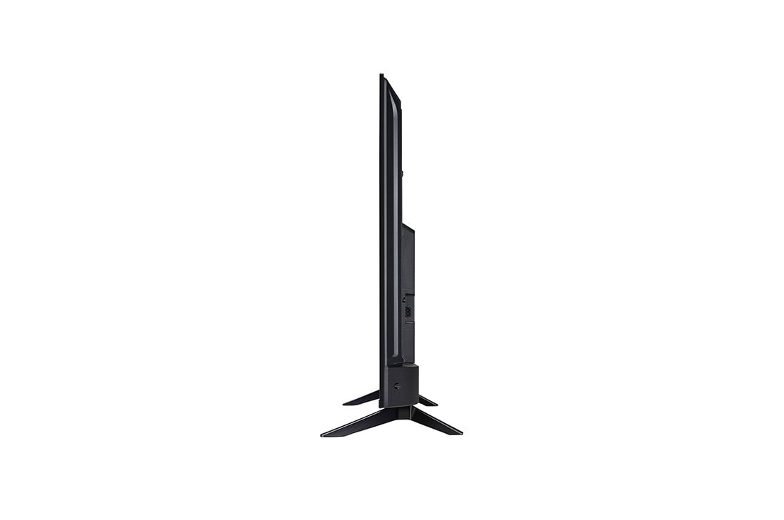 LG 43 Inch LG UHD AI UT73 4K Smart TV AI Magic remote HDR10 webOS24 2024, Side view of LG UHD TV, UT73, 43UT73006LA, thumbnail 4