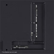 LG 86 Inch LG QNED QNED86 4K Smart TV AI Magic remote HDR10 webOS24 2024, Rear view of LG QNED TV, QNED86, 86QNED86T6A, thumbnail 5