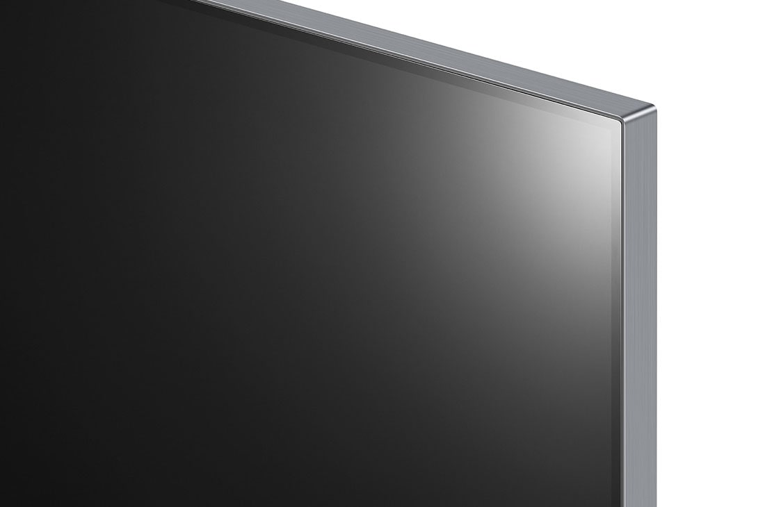 LG 77 Inch LG OLED evo G4 4K Smart TV AI Magic remote Dolby Vision webOS24 2024, Close-up image of LG OLED evo TV, OLED G4 showing the ultra-slim top edge, OLED77G46LA, thumbnail 10