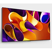 LG 77 Inch LG OLED evo G4 4K Smart TV AI Magic remote Dolby Vision webOS24 2024, Slightly-angled right-facing side view of LG OLED evo TV, OLED G4 on the wall, OLED77G46LA, thumbnail 7