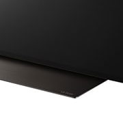 LG 83 Inch LG OLED evo C4 4K Smart TV AI Magic remote Dolby Vision webOS24 2024, Angled view of LG OLED evo TV, OLED C4 from below, OLED83C46LA, thumbnail 8