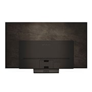 LG 77 Inch LG OLED evo C4 4K Smart TV AI Magic remote Dolby Vision webOS24 2024, Rear view of LG OLED evo TV, OLED C4, OLED77C46LA, thumbnail 11