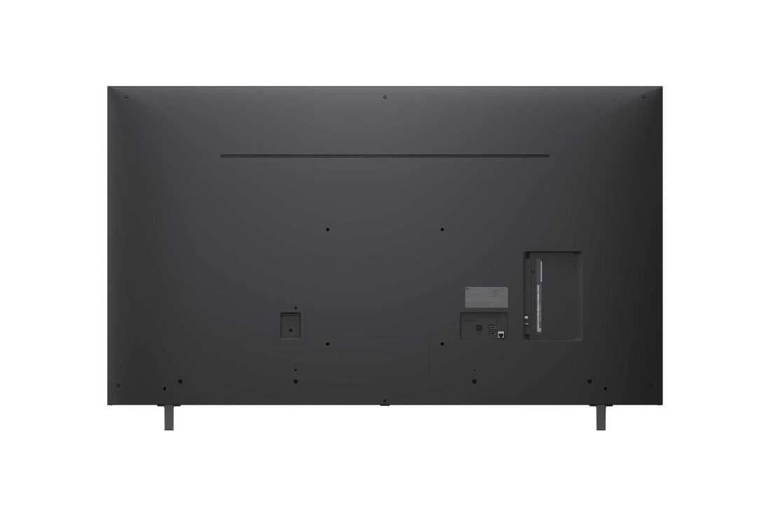 LG 65 inch LG NanoCell AI NANO80 4K Smart TV AI Magic remote HDR10 webOS25 2025 , Rear view of LG NanoCell NANO80 TV., 65NANO80A6A, thumbnail 2