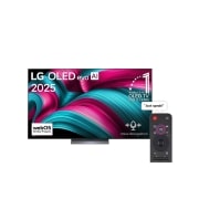 LG 65 inch LG OLED evo AI C5 4K 144Hz Smart TV AI Magic remote webOS25 2025 , OLED65C56LA, thumbnail 1