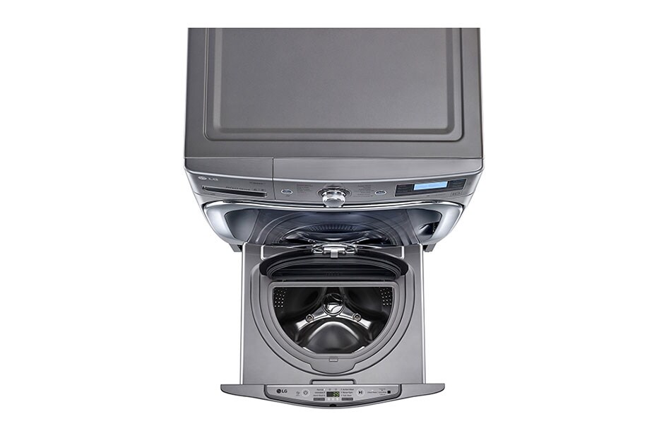 LG Mini Washer 3.5kg, Silver, Inverter Direct Drive Motor, Smart Diagnosis, 10year Warranty on Direct Drive Motor, F70E1UDNK12, thumbnail 4