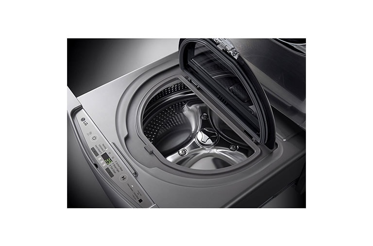 LG Mini Washer 3.5kg, Silver, Inverter Direct Drive Motor, Smart Diagnosis, 10year Warranty on Direct Drive Motor, F70E1UDNK12, thumbnail 6