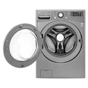 LG Front Load (Wash & Dry)Washing Machine 16/10kg, Silver, Inverter Direct Drive Motor, TurboWash, TrueSteam, Smart ThinQ, F0K2CHK5T2, thumbnail 2