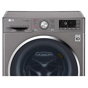 LG Front Load (Wash & Dry)Washing Machine 9/6kg, Silver, Inverter Direct Drive Motor, TurboWash, TrueSteam, Smart Diagnosis, F4J8FH2S, thumbnail 4