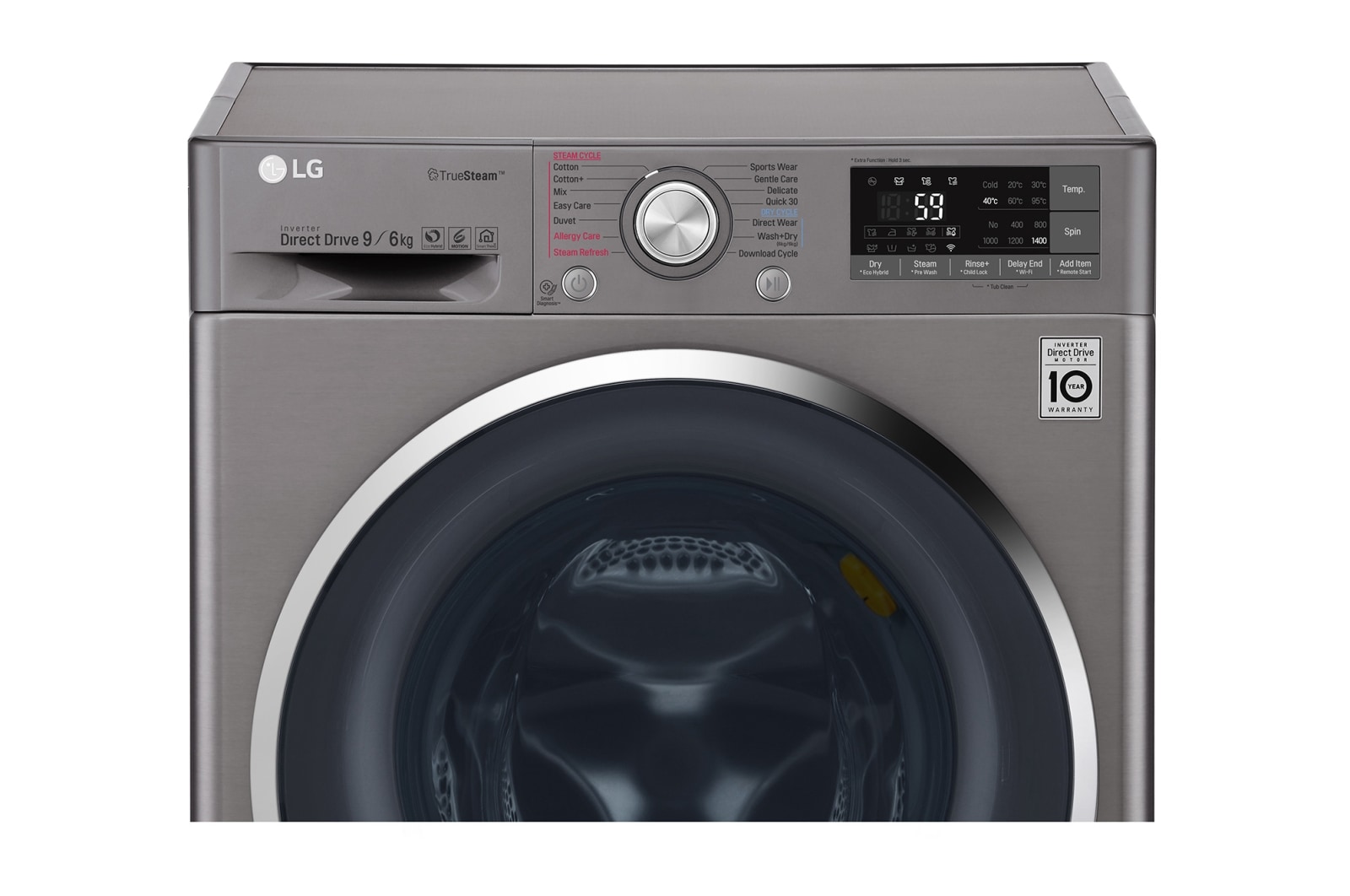 LG Front Load (Wash & Dry)Washing Machine 9/6kg F4J8FH2S