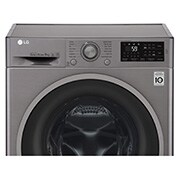 LG Front Load (Wash Only)Washing Machine 8kg, Silver, Inverter Direct Drive Motor, 6 Motion DD, Smart Diagnosis, F4J6TNP8S, thumbnail 5