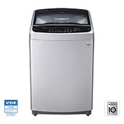 LG Top Load Washing Machine 16kg, Silver, Smart Inverter Motor, TurboDrum+Smart Motion, 10year Warranty on Smart Inverter Motor, T1666NEFTF, thumbnail 1