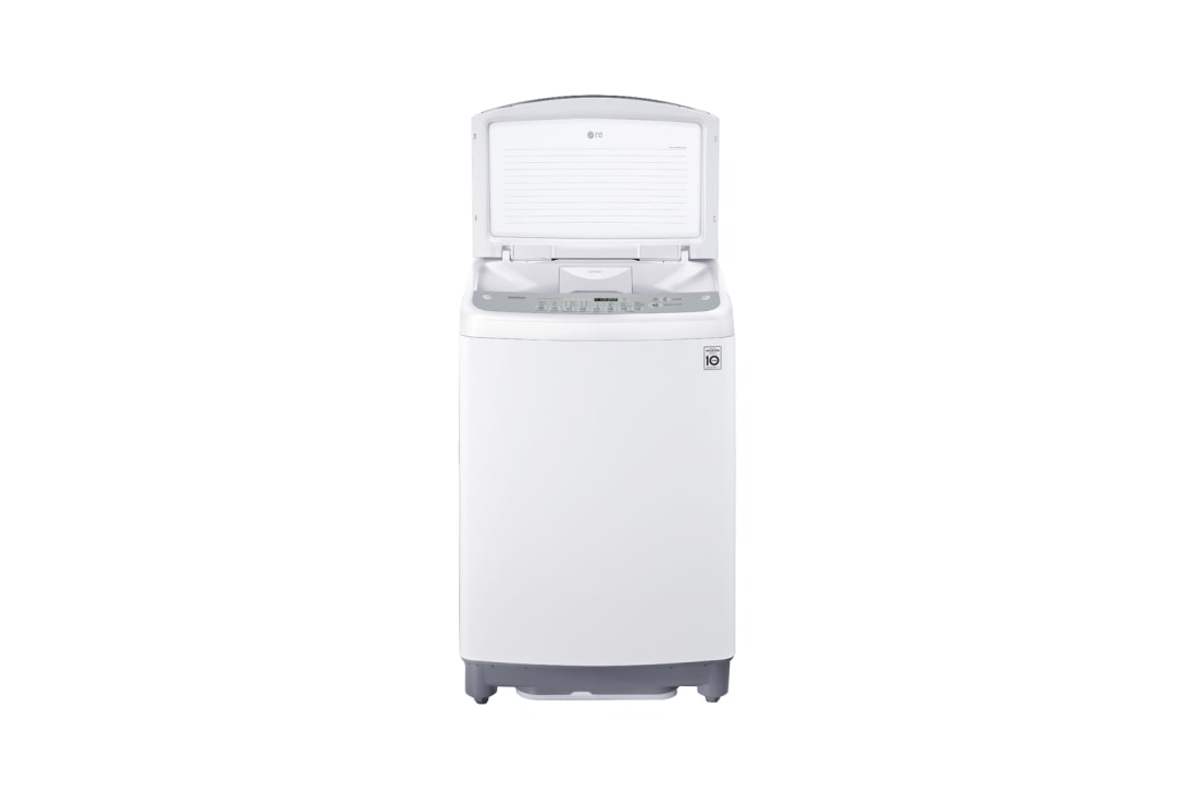LG Top Load Washing Machine 12kg, Blue White, Smart Inverter Motor, TurboDrum+Smart Motion, 10year Warranty on Smart Inverter Motor, T1266NEFV, thumbnail 2