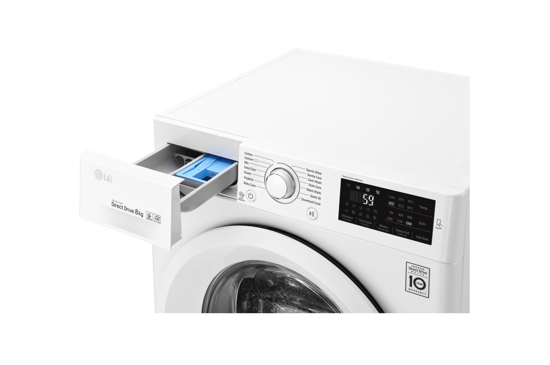 LG lave-linge l 8 KG l AIDD l ThinQ