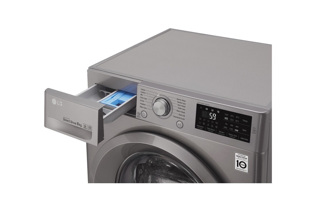 Machine a laver 8 kg LG FH0J3TDNP5 - Maison Electro