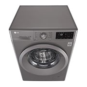 LG Front Load (Wash Only) Washing Machine 8kg, Silver, Inverter Direct Drive Motor, 6 Motion DD, Smart Diagnosis, F2J5TNP7S, thumbnail 10