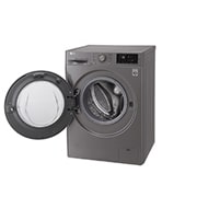 LG Front Load (Wash Only) Washing Machine 8kg, Silver, Inverter Direct Drive Motor, 6 Motion DD, Smart Diagnosis, F2J5TNP7S, thumbnail 13