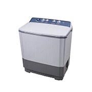 LG 12KG Twin Tub Washing Machine, Roller Jet Pulsator, Wind Jet Dry, Pre Soak Function, P1400ROPC, thumbnail 1