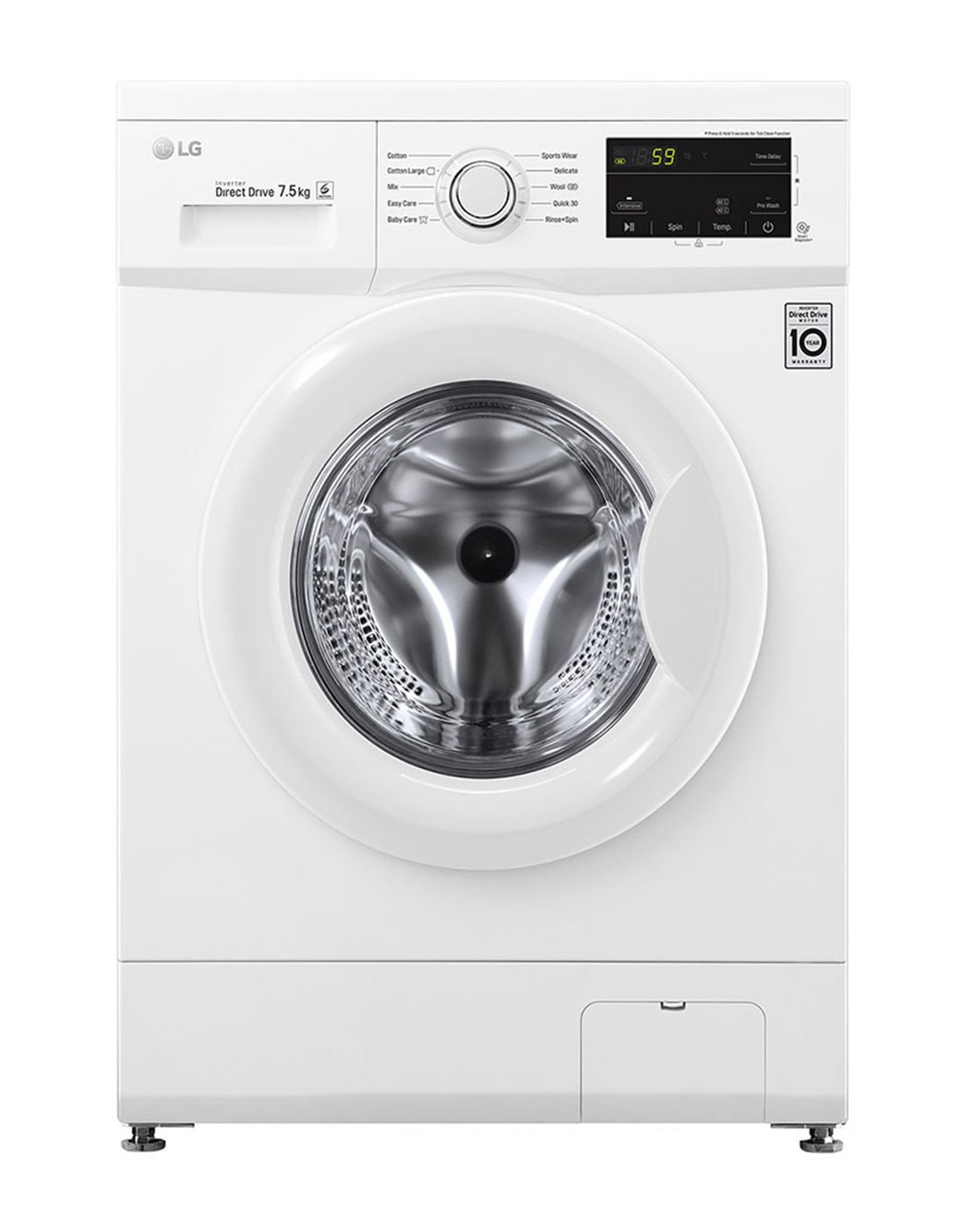 LG Front Load (Wash Only) Washine Machine 7kg - FH2J3QDNP0