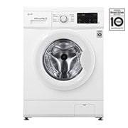 LG Front Load (Wash Only) Washine Machine 6.5kg, White,  Inverter Direct Drive Motor, 6 Motion DD, Smart Diagnosis, FH2J3WDNP0, thumbnail 1