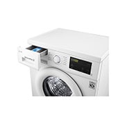 LG Front Load (Wash Only) Washine Machine 6.5kg, White,  Inverter Direct Drive Motor, 6 Motion DD, Smart Diagnosis, FH2J3WDNP0, thumbnail 5
