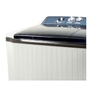 LG Twin Tub Washing Machine 16kg, Blue White, Roller Jet Pulsator, Wind Jet Dry, Pre Soak Function, P1860RWPC, thumbnail 3