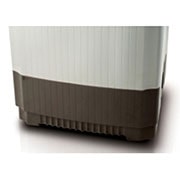 LG Twin Tub Washing Machine 16kg, Blue White, Roller Jet Pulsator, Wind Jet Dry, Pre Soak Function, P1860RWPC, thumbnail 4