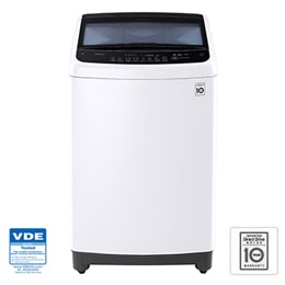 Top Load Washing Machine 9kg, Blue White, Smart Inverter Motor, TurboDrum+Smart Motion, 10year Warranty on Smart Inverter Motor2