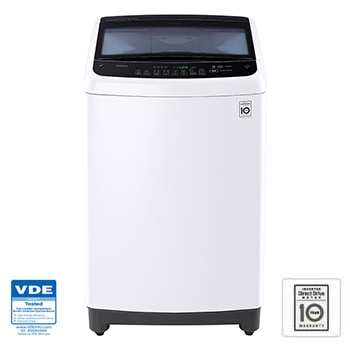 Top Load Washing Machine 9kg, Blue White, Smart Inverter Motor, TurboDrum+Smart Motion, 10year Warranty on Smart Inverter Motor1