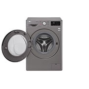 LG Front Load (Wash & Dry) Washing Machine 7/4kg, Silver, Inverter Direct Drive Motor, 6 Motion DD, Steam+, TurboWash, F2J6HGP2S, thumbnail 2