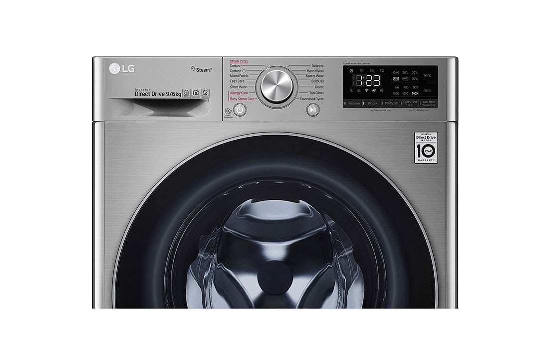 Lg washing machine front load 6kg tub clean cheap