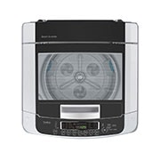 LG Top Load Washing Machine 13kg, Middle Free Silver, Smart Inverter Motor, TurboDrum+Smart Motion, Smart Diagnosis , T1369NEHTF, T1369NEHTF, thumbnail 3